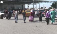 Valico di Rafah aperto al passaggio degli stranieri
