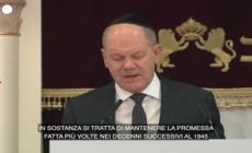 Notte dei pogrom, Scholz: "Mai piu' anti-semitismo in Germania"