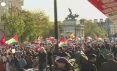 Marcia filo-palestinese a Londra, migliaia in piazza