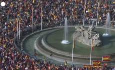 Spagna, in migliaia a Madrid contro l'amnistia per i separatisti catalani