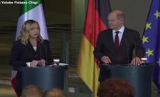 Meloni: "Cambio di passo nelle relazioni Italia-Germania con Piano d'azione"
