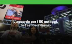 L'accordo per i 50 ostaggi, le fasi del rilascio