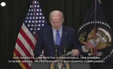 Biden: "Abigail e' libera e al sicuro in Israele"