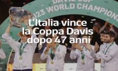 L'Italia vince  la Coppa Davis  dopo 47 anni