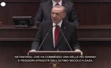 Erdogan, "a Gaza un genocidio, Netanyahu e' un macellaio"