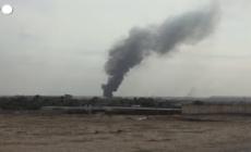 Gaza, colonna di fumo a nord di Rafah