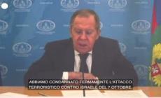 Lavrov: "Manteniamo relazioni solo con l'ala politica di Hamas"