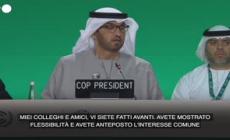 Cop28, Al Jaber: "Abbiamo le basi per la trasformazione"