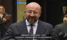 Ue, Michel: "Discuteremo revisione del quadro finanziario pluriennale a inizio 2024"