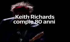 Keith Richards compie 80 anni