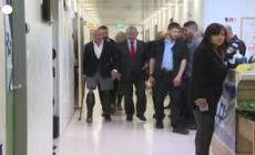 Israele, Netanyahu si reca in visita ai soldati feriti