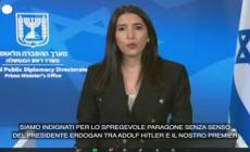 Israele, portavoce Netanyahu si scaglia contro Erdogan dopo il paragone con Hitler