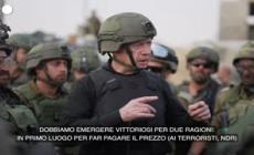 Gaza, Gallant:  "Se necessario manterremo quest'area per un periodo di tempo"