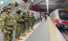 Ecuador, le forze di sicurezza pattugliano la metropolitana nella capitale