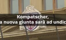Kompatscher: "Nuova Giunta sara' ad undici"