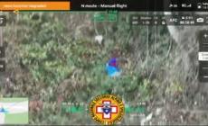 Bimbo di 3 anni si perde nell'Ascolano, individuato con un drone
