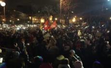 Vienna, la pioggia non ferma la protesta contro razzismo ed estrema destra