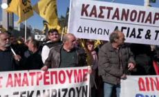 Grecia, a Salonicco 2mila agricoltori in piazza con i trattori