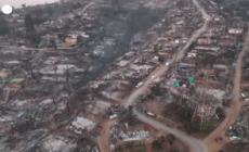 Cile devastato dagli incendi, almeno 112 le vittime