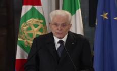 Mattarella: "Pagine buie sembrano volersi riproporre"
