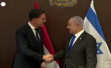 Natanyahu incontra Rutte a Gerusalemme
