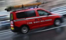 Maltempo: frana sfiora uno scuolabus in Liguria