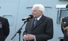 Mattarella al porto di Limassol: "Forze armate equilibrio della nostra Repubblica"