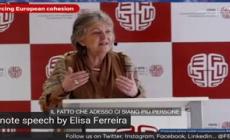 Coesione, Ferreira: "La politica aiuta i Paesi piu' deboli e supporta l'accelerazione dello sviluppo"