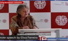 Coesione, Ferreira: "creare condizioni affinche' giovani non siano costretti a lasciare il paese"