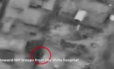 Israele mostra video con spari dei terroristi da ospedale Shifa