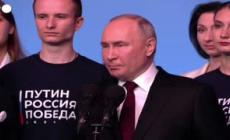 Russia, Putin: "Dall'esito del voto totale fiducia dei cittadini"