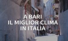 Bari citta' con il miglior clima in Italia, ultima Belluno