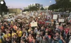 Israele, protesta contro il governo davanti alla Knesset