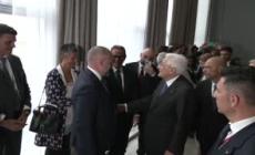 Mattarella incontra una rappresentanza della collettivita' italiana in Costa d'Avorio