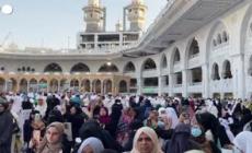 Preghiera per la fine del ramadan alla Mecca