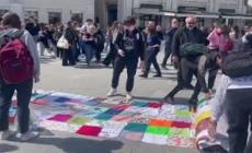 Una maxi-tovaglia a Trieste per mangiare tutti insieme