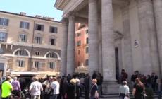 Funerali di Paola Gassman a Piazza del Popolo