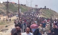 Palestinesi verso il nord di Gaza, sfida a Israele