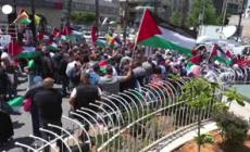 Ramallah, in piazza per la Giornata dei prigionieri palestinesi