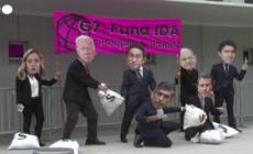 Banca mondiale, la protesta con le maschere dei leader del G7