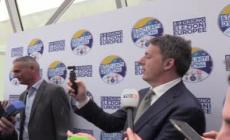 Renzi: "Noi diciamo meno Salvini e piu' Stati Uniti d'Europa"