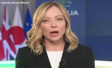 Meloni: "Papa Francesco partecipera' alla sessione del G7 sull'intelligenza artificiale"