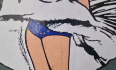 A Milano murales di Giorgia Meloni come Marilyn