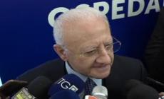 De Luca su Meloni: "Solo Leonardo si faceva chiamare con il nome..."