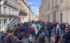 Parigi, mobilitazione di studenti filo-palestinesi alla Sorbona