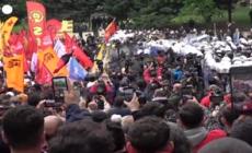 Scontri dimostranti-polizia a Istanbul per il Primo Maggio