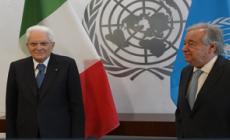 Guterres: "Italia pilastro fondamentale del multilateralismo"