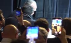 L'arrivo di Papa Francesco agli Stati Generali della Natalita'