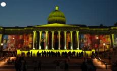 Londra, la National Gallery si illumina per il suo 200  anniversario