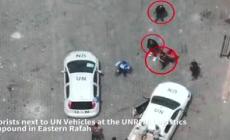 Esercito israeliano diffonde video-denuncia: "Terroristi vicini alle auto Onu"